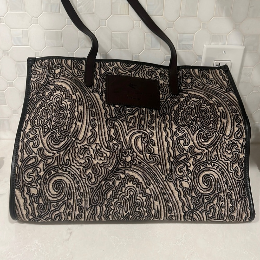 Etro Milano tote.